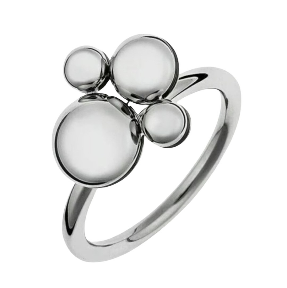 Calvin Klein | Fidget Spinner Ring Silver Size 7 and 8